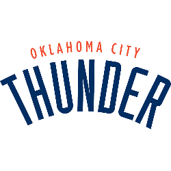 Oklahoma City Thunder Wordmark Logo | SPORTS LOGO HISTORY