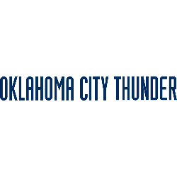 Oklahoma City Thunder Wordmark Logo | Sports Logo History