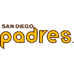 San Diego Padres Wordmark Logo  San diego padres, San diego