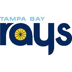 Tampa Bay Rays Wordmark Logo 2012 - 2018