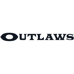 Las Vegas Outlaws Wordmark Logo 2001