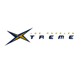 Los Angeles Xtreme Wordmark Logo 2001