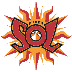 Miami Sol Primary Logo 2000 - 2002