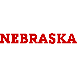 Nebraska Cornhuskers Wordmark Logo 1992 - 2011