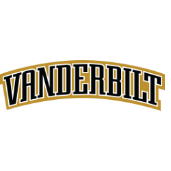 Vanderbilt Commodores Wordmark Logo 1999 - 2007
