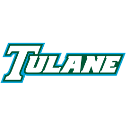 Tulane Green Wave Wordmark Logo 1998 - 2013