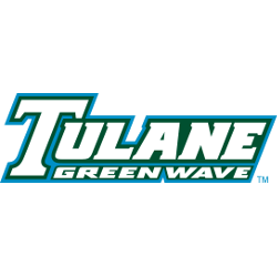 Tulane Green Wave Wordmark Logo 2014 - 2016