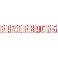 Arkansas Razorbacks Wordmark Logo 1967 - 1974