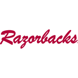 Arkansas Razorbacks Wordmark Logo 1967 - 1974