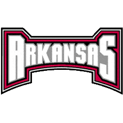 Arkansas Razorbacks Wordmark Logo 2001 - 2008