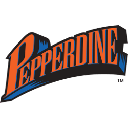 Pepperdine Waves Wordmark Logo 1998 - 2003