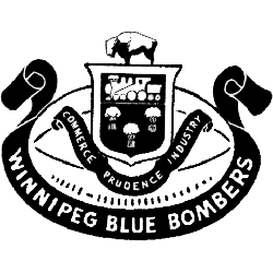 Winnipeg Blue Bombers Primary Logo 1936 - 1958