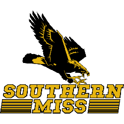 Southern Miss Golden Eagles Primary Logo 1990 - 2002