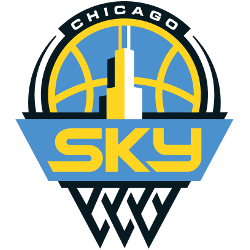 Chicago Sky Primary Logo 2019 - Present