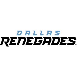 Dallas Renegades Wordmark Logo 2020 - 2023