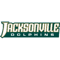 Jacksonville Dolphins Wordmark Logo 2008 - 2017