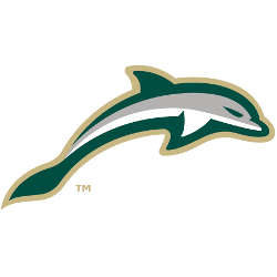 Jacksonville Dolphins Alternate Logo 2018 - Present