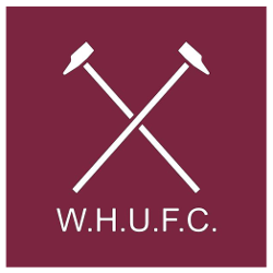 West Ham United FC Primary Logo 1983 - 1987