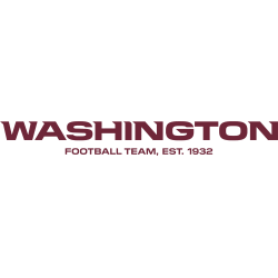 Washington Football Team Wordmark Logo 2020 - Present