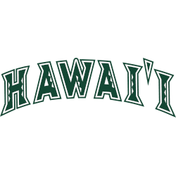 Hawaii Warriors Wordmark Logo 2000 - Present