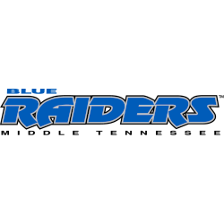 Middle Tennessee Blue Raiders Wordmark Logo 2015 - 2019