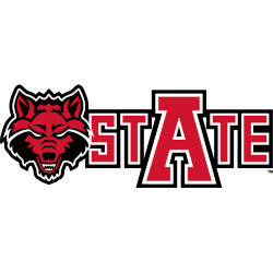 Arkansas State Red Wolves Alternate Logo 2015 - Present