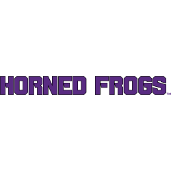 TCU Horned Frogs Wordmark Logo 2013 - Present