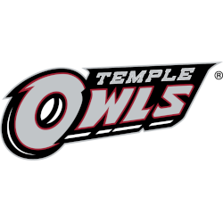 Temple Owls Wordmark Logo 2014 - 2020