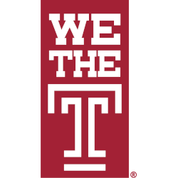 Temple Owls Wordmark Logo 2017 - 2020