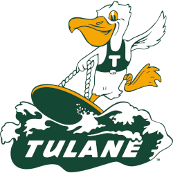 Tulane Green Wave Primary Logo 1920 - 1924