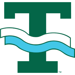 Tulane Green Wave Primary Logo 1986 - 1998