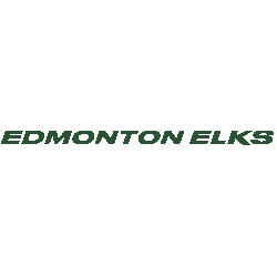 Edmonton Elks Wordmark Logo 2021 - Present