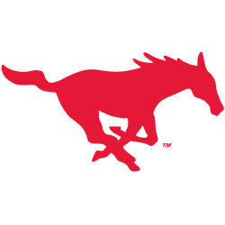 SMU Mustangs Primary Logo 1968 - 1982