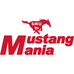 SMU Mustangs Wordmark Logo 1978 - 1980