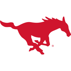 SMU Mustangs Primary Logo 2007 - 2012