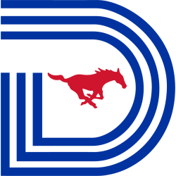 SMU Mustangs Alternate Logo 2019 - 2021