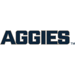 Utah State Aggies Wordmark Logo 2014 - 2019