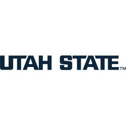 Utah State Aggies Wordmark Logo 2014 - Present