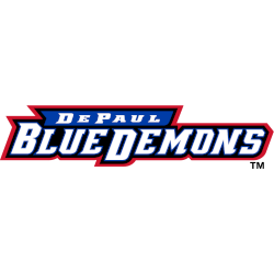 DePaul Blue Demons Wordmark Logo 2005 - 2021