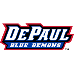 DePaul Blue Demons Wordmark Logo 2005 - Present