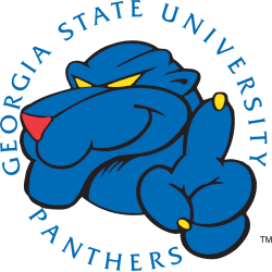 Georgia State Panthers Primary Logo 1995 - 2002