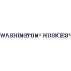 Washington Huskies Wordmark Logo 2001 - 2016