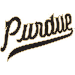 Purdue Boilermakers Wordmark Logo 1968 - 1977