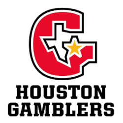 Houston Gamblers Primary Logo 2022 - 2023