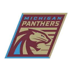 Michigan Panthers Primary Logo 2022 - 2024