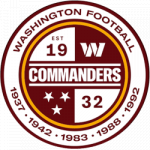 Washington Commanders Alternate Logo 2022 - Present