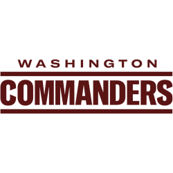 Washington Commanders Wordmark Logo 2022 - Present