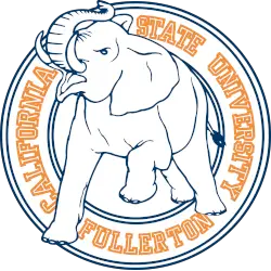 Cal State Fullerton Titans Primary Logo 1986 - 1996