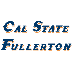 Cal State Fullerton Titans Wordmark Logo 1997 - 2002