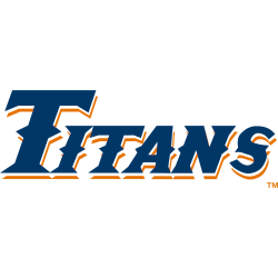 Cal State Fullerton Titans Wordmark Logo 2002 - 2014